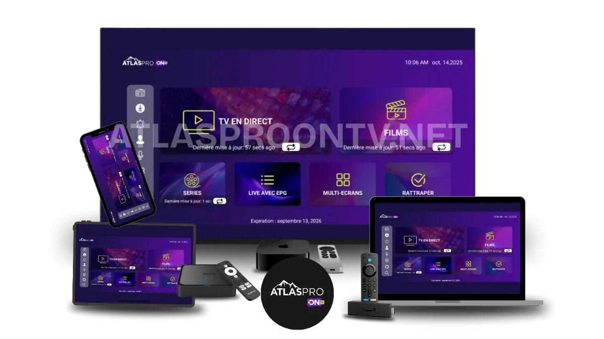 Appareils compatibles avec Atlas Pro ONTV